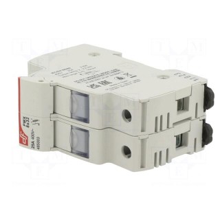 Fuse holder | cylindrical fuses | 8x32mm | for DIN rail mounting