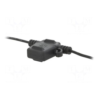 Fuse acces: fuse holder | fuse: 19mm | 20A | on cable | Leads: 2 leads