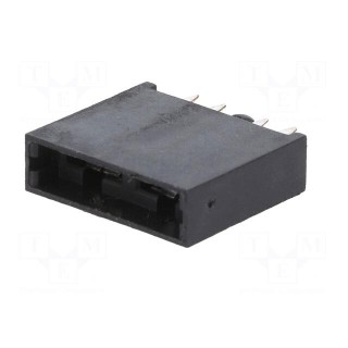 Fuse holder | 19mm | soldered,spring terminals | max.130°C | UL94V-0