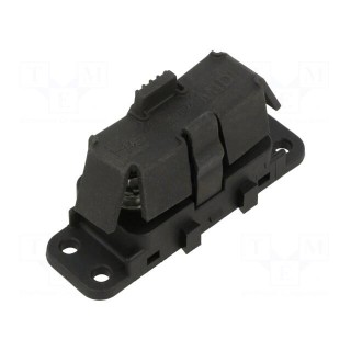 Fuse holder | 200A | M4 screw | Leads: solder lugs M5 | UL94V-0 | 32V