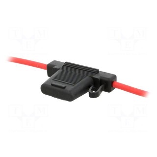 Fuse holder | 29mm | 60A | on cable | Leads: lead x2 | ways: 1 | -40÷125°C