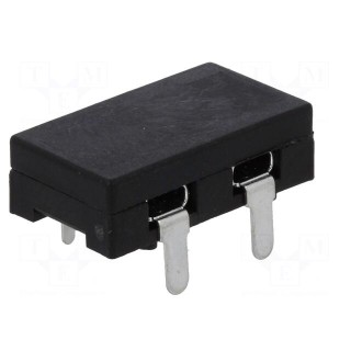 Fuse holder | 30A | PCB,vertical,THT | Contacts: brass | -50÷145°C
