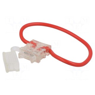 Fuse holder | 19mm | 40A | Leads: cables | 58V