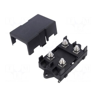 Fuse acces: fuse holder | 40A | Leads: cables | Colour: black | 32V