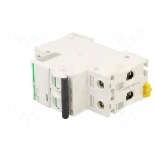 Circuit breaker | 230/400VAC | 100÷144VDC | Inom: 6A | Poles: 2 | 15kA