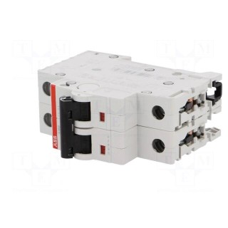 Circuit breaker | 400VAC | Inom: 0.5A | Poles: 2 | DIN | Charact: C | 6kA