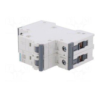 Circuit breaker | 230/400VAC | Inom: 10A | Poles: 2 | Charact: B | 10kA