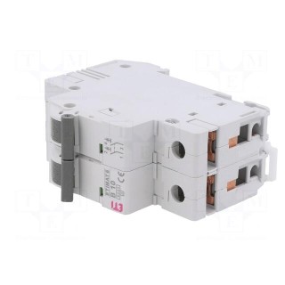 Circuit breaker | 230/400VAC | Inom: 10A | Poles: 2 | Charact: B | 6kA