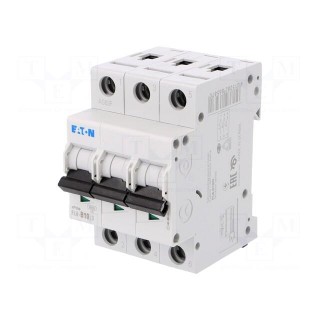 Circuit breaker | 230/400VAC | Inom: 10A | Poles: 3 | DIN | Charact: B