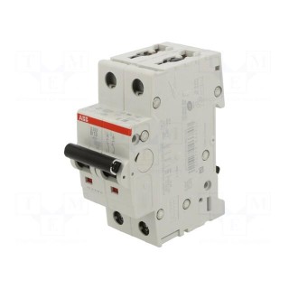 Circuit breaker | 230/400VAC | Inom: 13A | Poles: 2 | Charact: B | 6kA