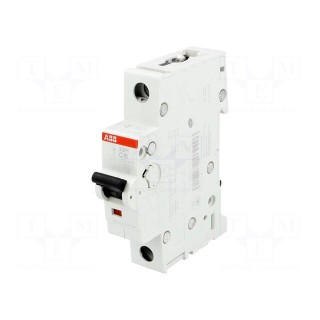 Circuit breaker | 230/400VAC | Inom: 16A | Poles: 1 | Charact: C | 6kA