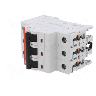 Circuit breaker | 230/400VAC | Inom: 16A | Poles: 3 | Charact: K | 6kA