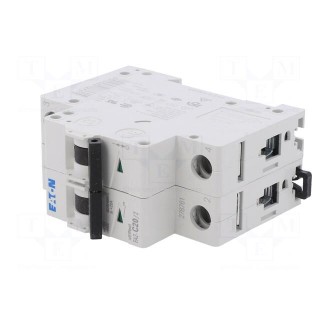 Circuit breaker | 230/400VAC | Inom: 20A | Poles: 2 | Charact: C | 15kA