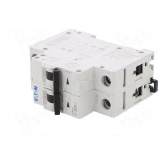 Circuit breaker | 230/400VAC | Inom: 20A | Poles: 2 | Charact: D | 15kA