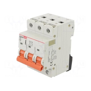 Circuit breaker | 230/400VAC | Inom: 20A | Poles: 3 | Charact: C | 6kA