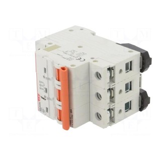 Circuit breaker | 230/400VAC | Inom: 20A | Poles: 3 | Charact: C | 6kA