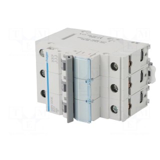 Circuit breaker | 230/400VAC | Inom: 20A | Poles: 3 | Charact: B | 6kA