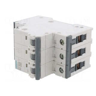 Circuit breaker | 230/400VAC | Inom: 20A | Poles: 3 | Charact: B | 6kA