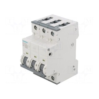 Circuit breaker | 230/400VAC | Inom: 20A | Poles: 3 | Charact: B | 10kA