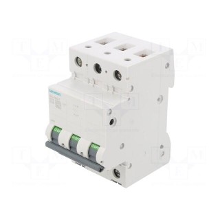 Circuit breaker | 230/400VAC | Inom: 20A | Poles: 3 | Charact: C | 6kA