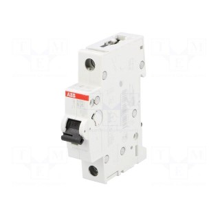 Circuit breaker | 230VAC | Inom: 25A | Poles: 1 | DIN | Charact: B | 6kA