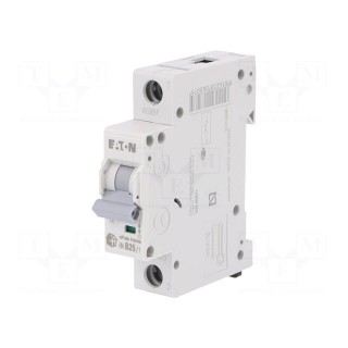 Circuit breaker | 230VAC | Inom: 25A | Poles: 1 | DIN | Charact: B | 6kA