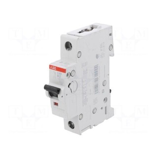 Circuit breaker | 230/400VAC | Inom: 2A | Poles: 1 | Charact: B | 6kA