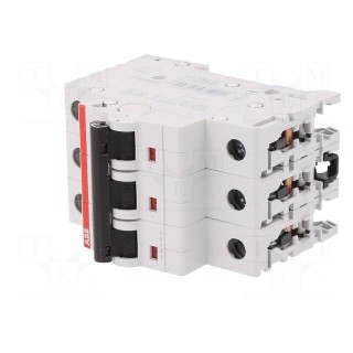 Circuit breaker | 230/400VAC | Inom: 2A | Poles: 3 | Charact: C | 6kA