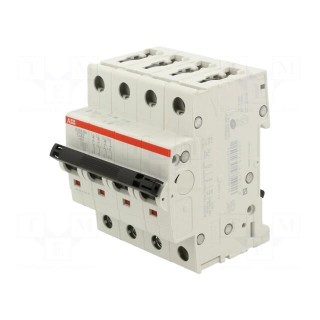 Circuit breaker | 230/400VAC | Inom: 32A | Poles: 3+N | Charact: C | 6kA