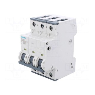 Circuit breaker | 230/400VAC | Inom: 4A | Poles: 3 | Charact: C | 10kA