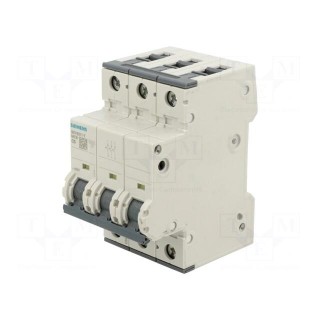 Circuit breaker | 230/400VAC | Inom: 5A | Poles: 3 | Charact: C | 6kA