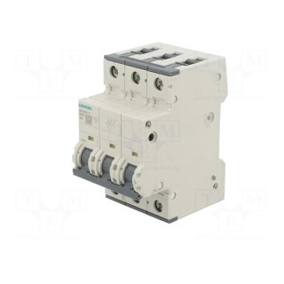 Circuit breaker | 230/400VAC | Inom: 5A | Poles: 3 | Charact: C | 6kA