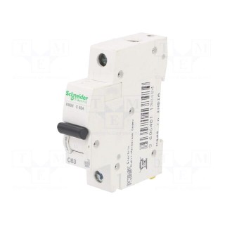 Circuit breaker | 230/400VAC | Inom: 63A | Poles: 1 | Charact: C | 6kA