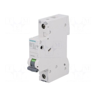 Circuit breaker | 230VAC | Inom: 10A | Poles: 1 | DIN | Charact: C | 6kA