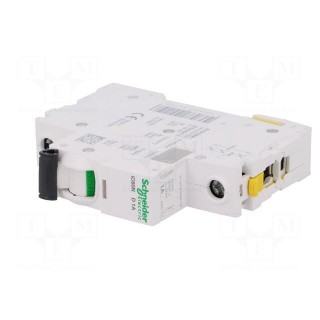 Circuit breaker | 230VAC | Inom: 1A | Poles: 1 | DIN | Charact: D | 6kA