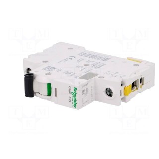 Circuit breaker | 230VAC | Inom: 2A | Poles: 1 | for DIN rail mounting