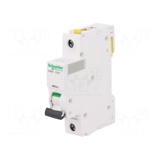 Circuit breaker | 230VAC | Inom: 2A | Poles: 1 | for DIN rail mounting