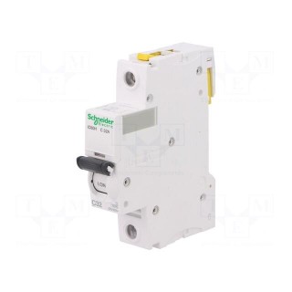 Circuit breaker | 230VAC | Inom: 32A | Poles: 1 | DIN | Charact: C | 10kA