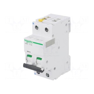 Circuit breaker | 400VAC | Inom: 10A | Poles: 1+N | DIN | Charact: C | 10kA