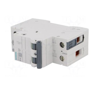 Circuit breaker | 400VAC | Inom: 10A | Poles: 2 | DIN | Charact: B | 6kA