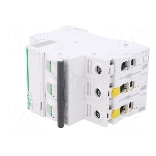 Circuit breaker | 400VAC | Inom: 10A | Poles: 3 | Charact: D | 6kA | IP20