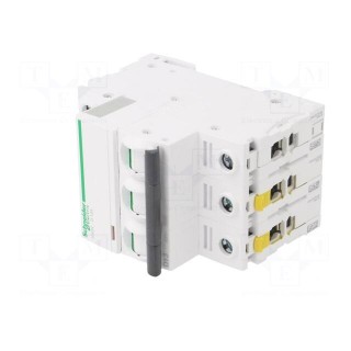 Circuit breaker | 400VAC | Inom: 13A | Poles: 3 | Charact: D | 6kA | IP20