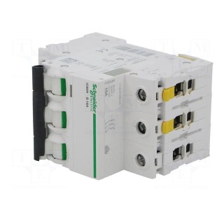 Circuit breaker | 400VAC | Inom: 16A | Poles: 3 | DIN | Charact: B | 6kA