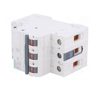 Circuit breaker | 400VAC | Inom: 16A | Poles: 3 | DIN | Charact: C | 6kA