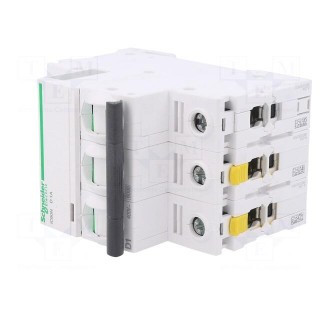 Circuit breaker | 400VAC | Inom: 25A | Poles: 3 | Charact: D | 6kA | IP20