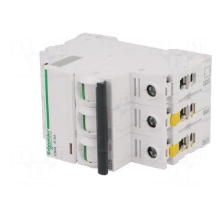 Circuit breaker | 400VAC | Inom: 25A | Poles: 3 | DIN | Charact: B | 10kA