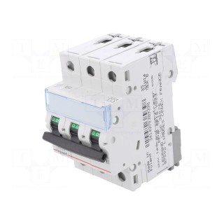 Circuit breaker | 400VAC | Inom: 2A | Poles: 3 | for DIN rail mounting