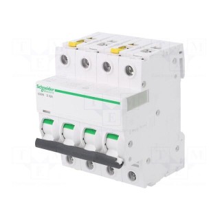 Circuit breaker | 400VAC | Inom: 32A | Poles: 4 | DIN | Charact: D | 6kA