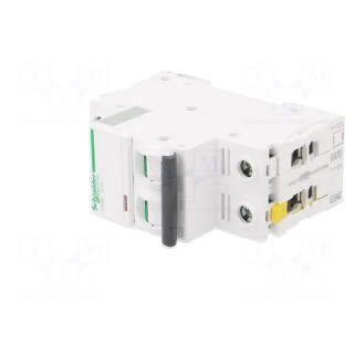 Circuit breaker | 400VAC | Inom: 3A | Poles: 2 | for DIN rail mounting