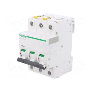 Circuit breaker | 400VAC | Inom: 40A | Poles: 3 | Charact: D | 6kA | IP20